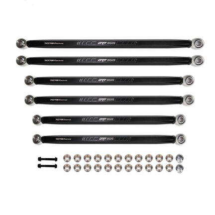 DRT Motorsports Billet Aluminum Race Series 7075 XD Hex Bar Radius Rod Set For Can Am Maverick R