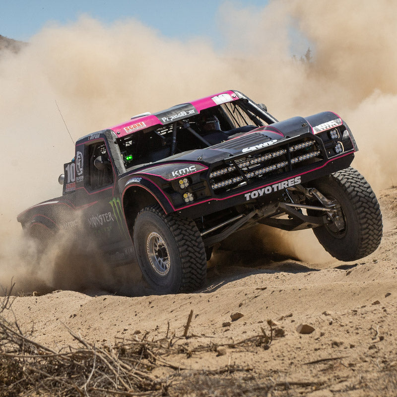 Alan Ampudia, SDG Suspension, Papas & Beer, Toyo Tires, Bink Designs, Monster Energy, Baja Designs, KMC Wheels, Off Road Suspension