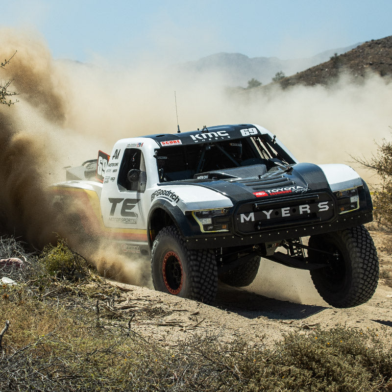 Andrew Meyers, TE Motorsports, SDG Suspension, Shock Tuning, Trophy Truck, Bink Designs, BFGoodrich Tires